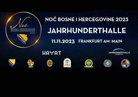 Noć Bosne i Hercegovine Frankfurt 2023